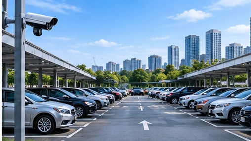 Parking camera view